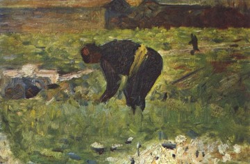  1883 Pintura Art%c3%adstica - granjero a trabajar 1883